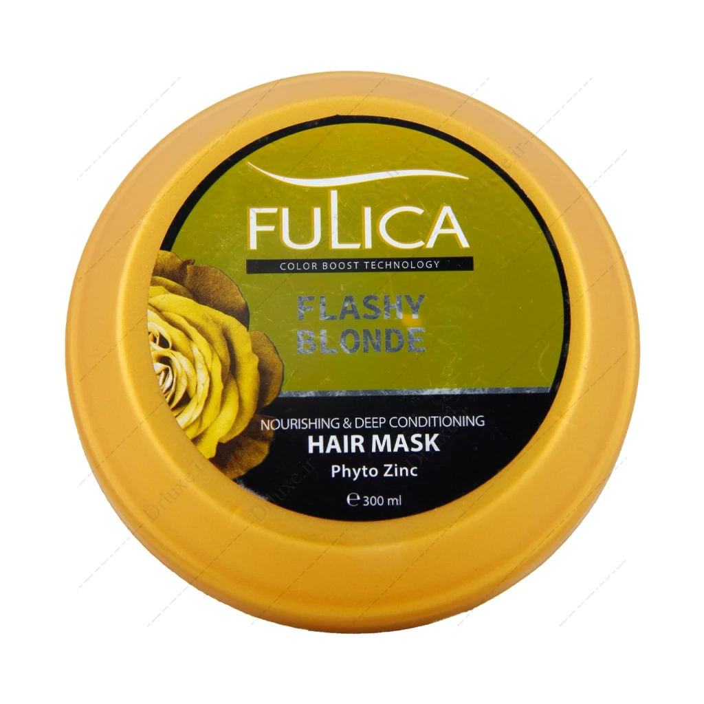 ماسک مو تقویت کننده موهای بلوند فولیکا 300 میلی‌لیتر